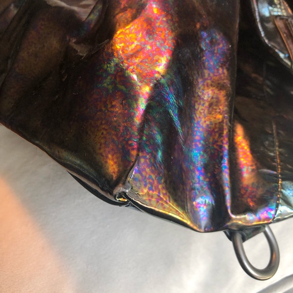 *RARE* Coach Sabrina Oil Slick Bag - Picture 8 of 8